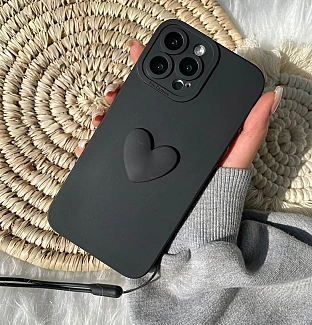 قاب قلبی پرو کمرا با بند آویز iphone